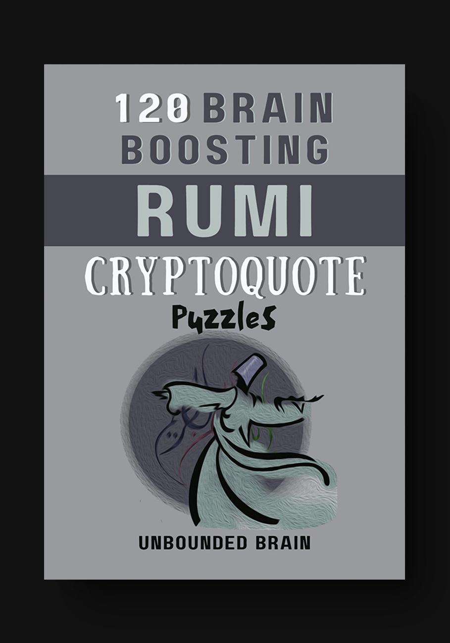 120 Brain-Boosting RUMI Cryptoquotes 